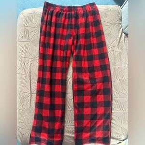 Derek Heart Red and Black Checkered Pants